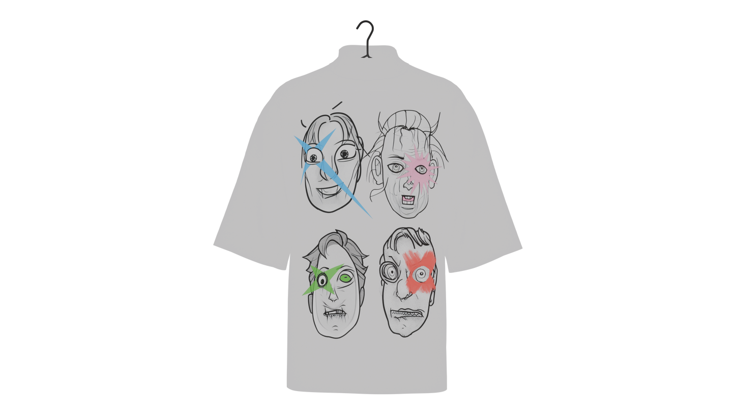 Faces Tee